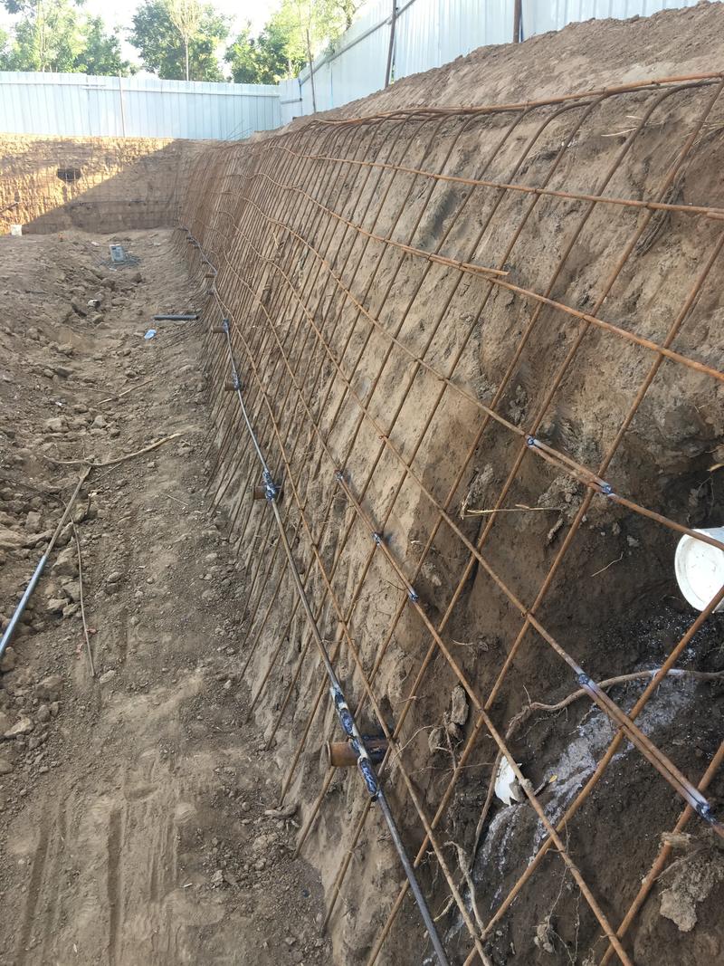 合肥包河区边坡加固